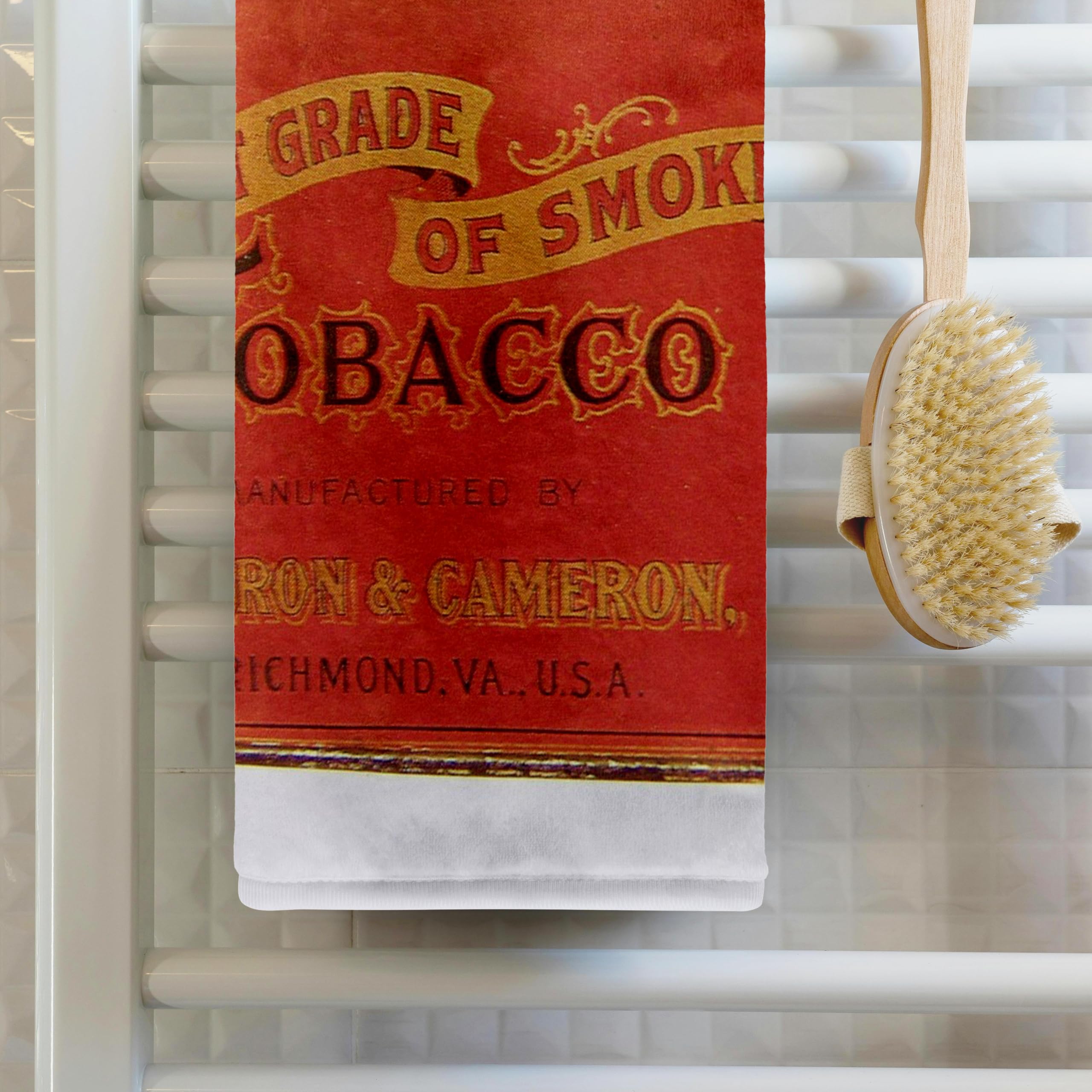 tobacco towels Amazon.com: 3D Rose Olden Tobacco Tin TWL_21543_1 Towel, 15