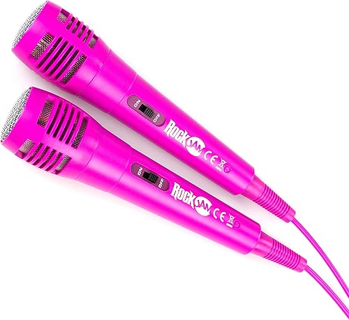 Miniatura 5 de RockJam Máquina recargable de karaoke Bluetooth con luz de anillo y 2 micrófonos