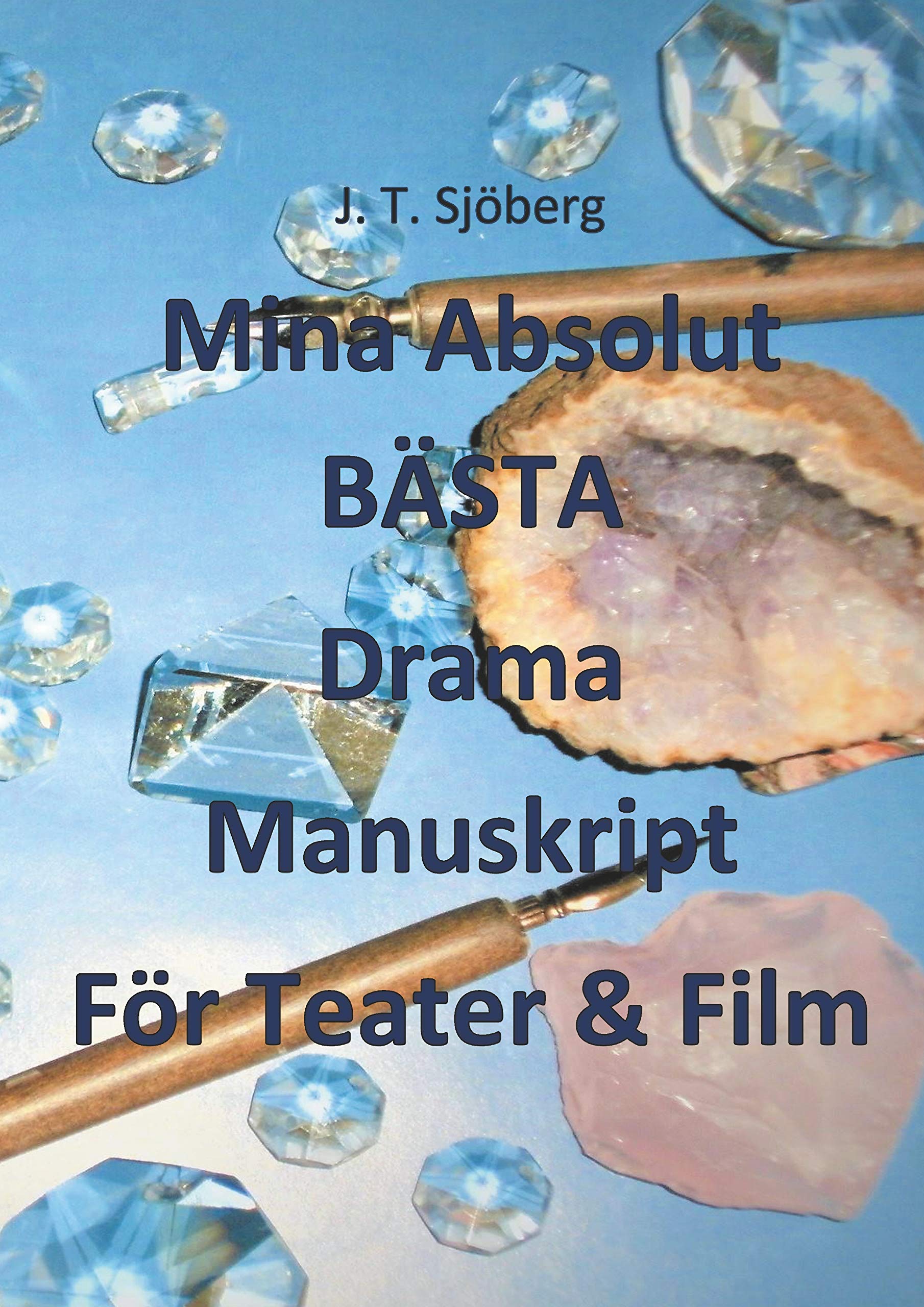 Livre de drame de théâtre d'écriture de scénario de film suédois pour l'apprentissage du texte