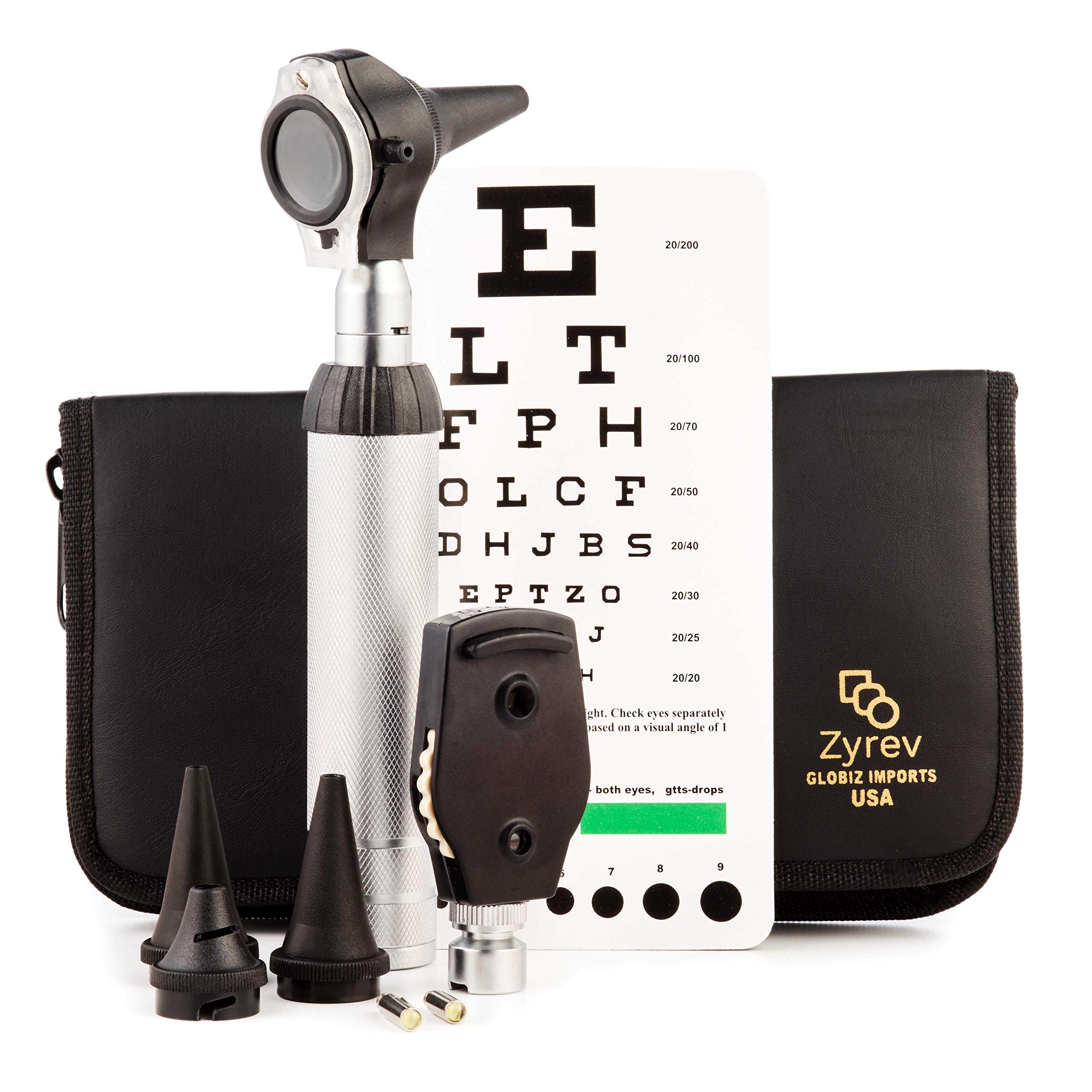 ZYREV ZetaLife 2 in 1 Ear Scope Set MultiFunction Otoscope for Ear