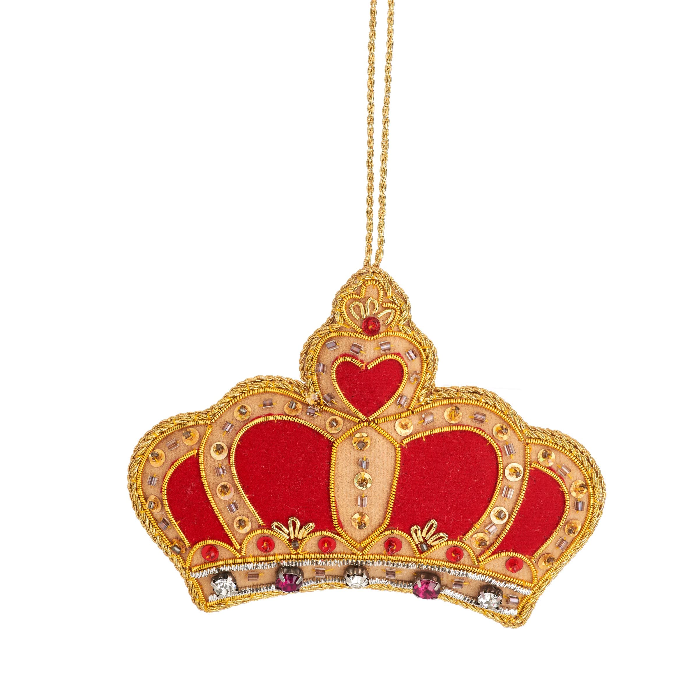 Sass & Belle Crown Zari Decoration