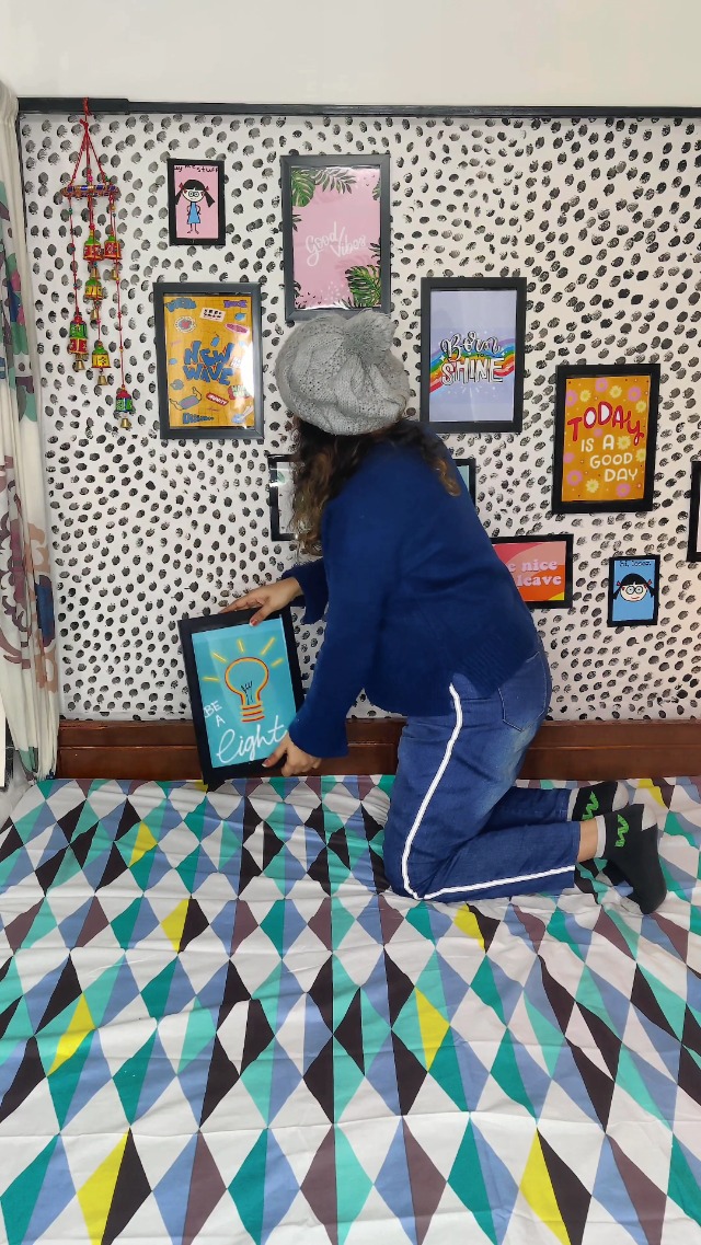 Create your own Gallery wall using these frames.