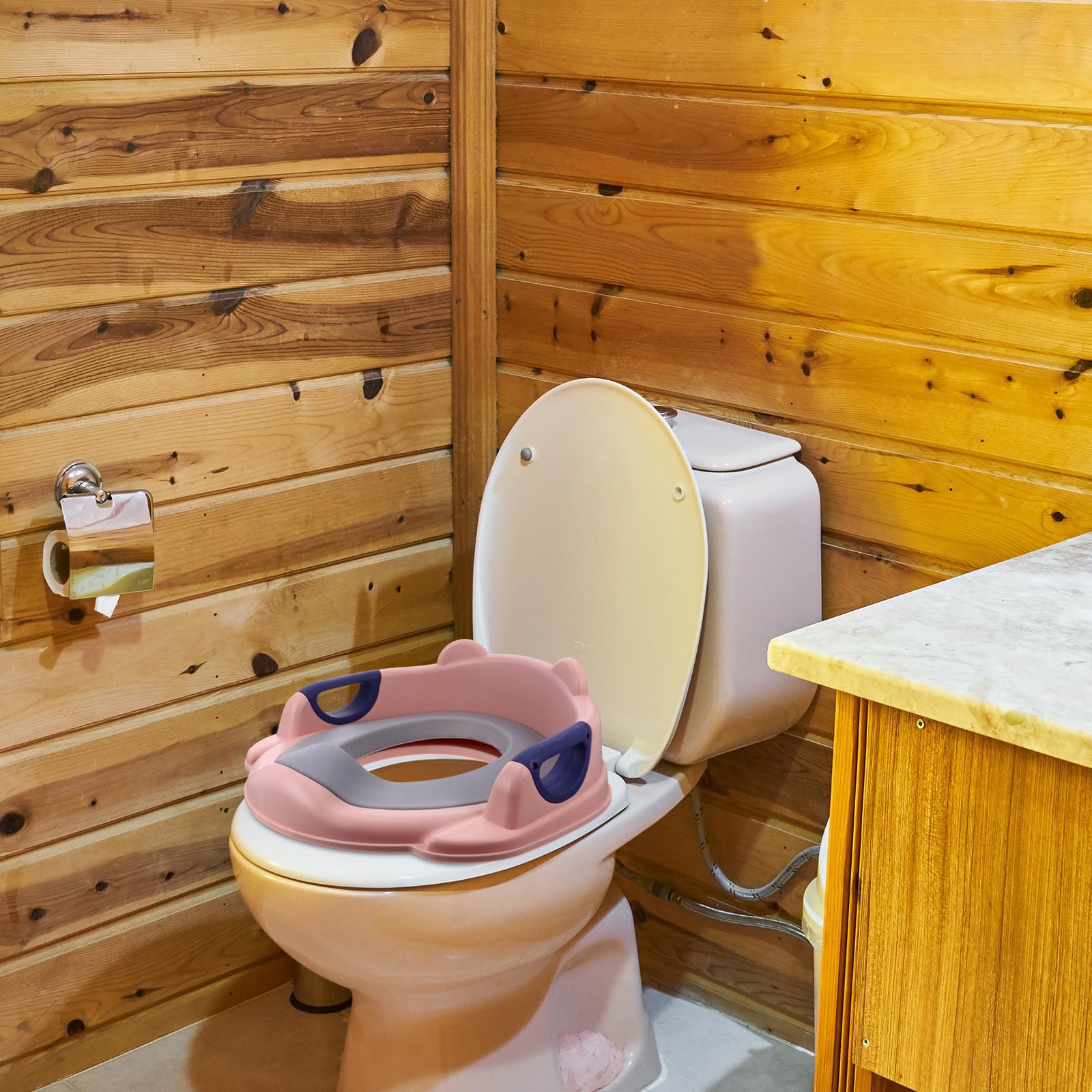 Asiento de Entrenamiento para Ir al Baño Infantil Respaldo