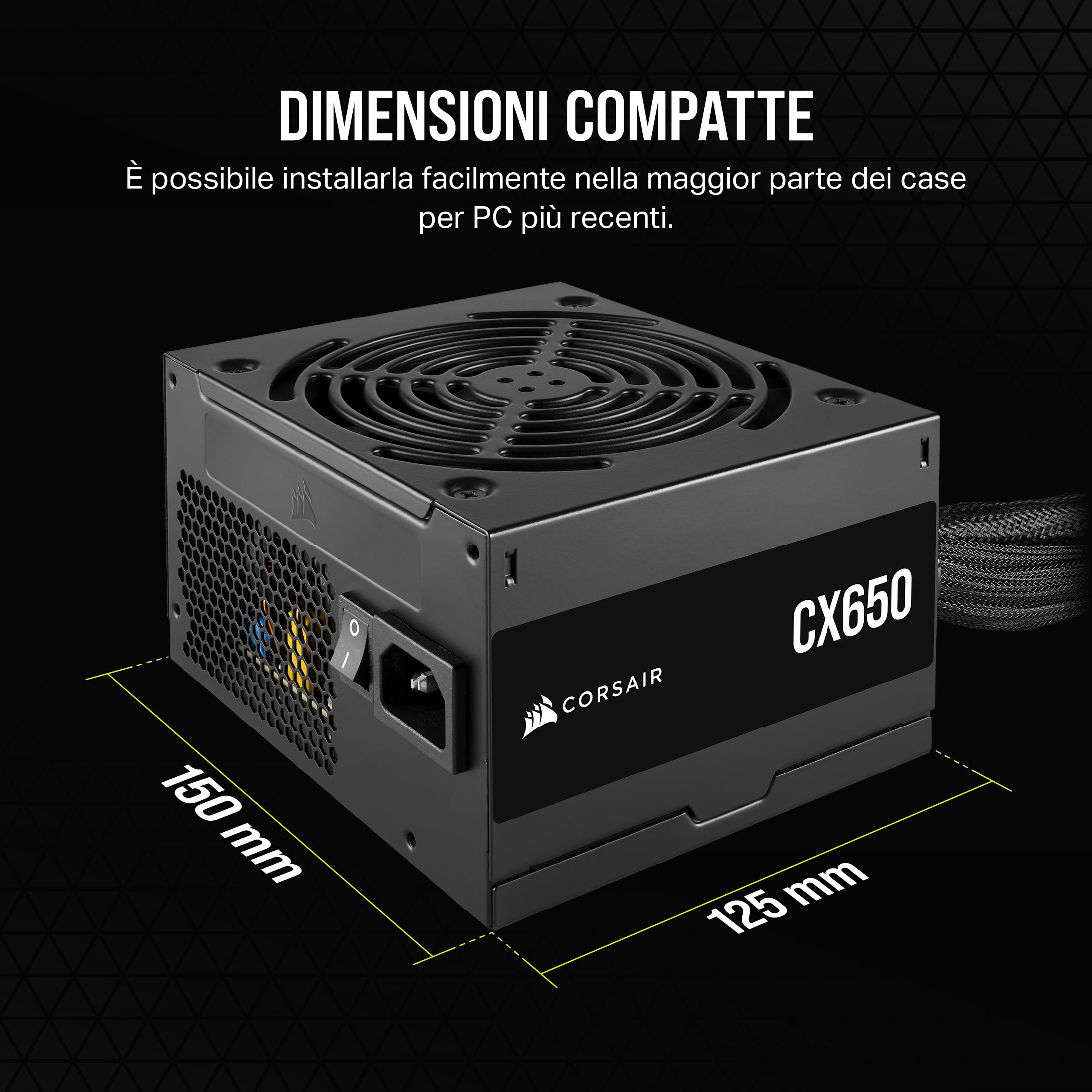 CORSAIR CX650 ATX 650W Alimentazione 80 PLUS Bronze EU