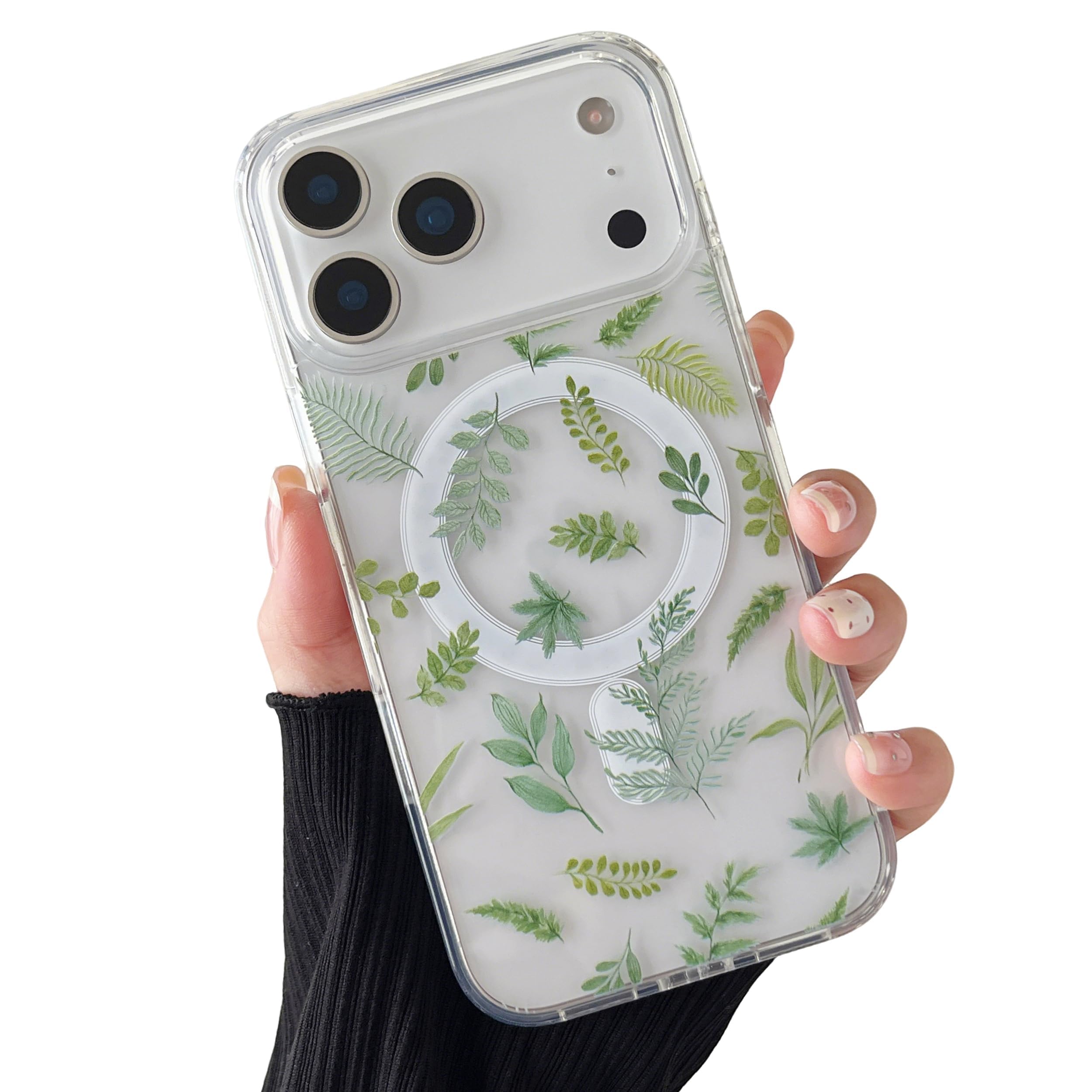 Coque iPhone 17 Pro transparente anti-rayures compatible Magsafe