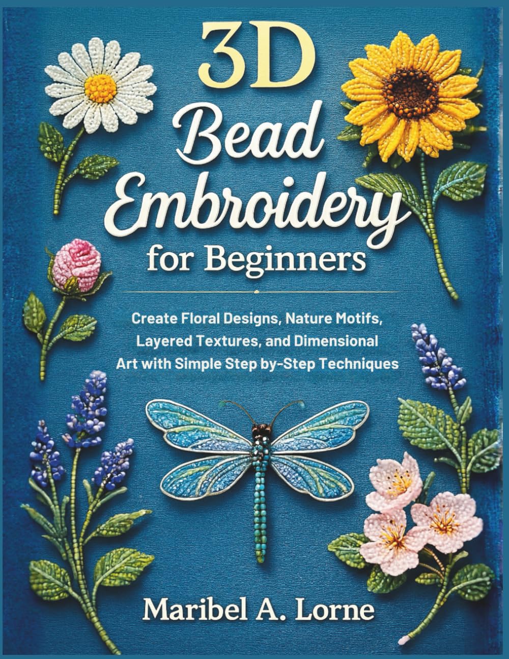 3D Bead Embroidery for Beginners: Create Floral Designs, Nature Motifs, Layered Textures, and Dimensional Art with Simple Step-by-Step Techniques