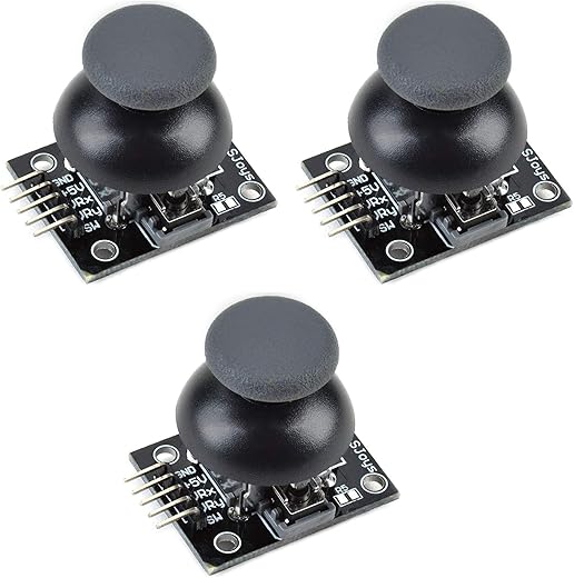 Scriptronics Game Joystick Sensor Game Controller Sensor Joystick Breakout Module for PS2 Arduino Raspberry Pi (Pack of 3)
