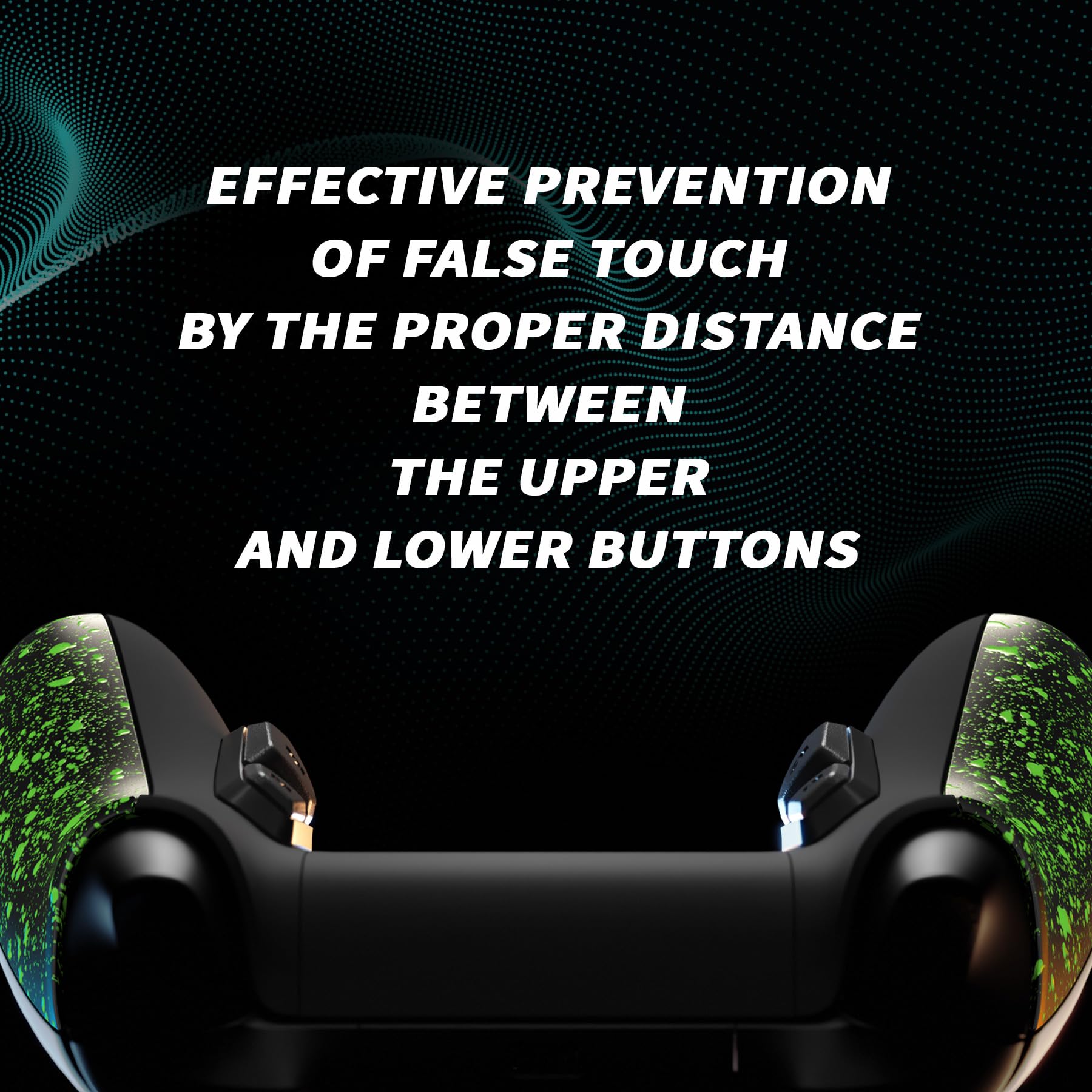 eXtremeRate VICTOR X Remap Kit per Xbox Series X S Controller,6 Profili&Cover Posteriore&Grip&4 Tasti Posteriori per Xbox Series X S Joystick Model 1914(NON Include Controller)-Verde Antiscivolo