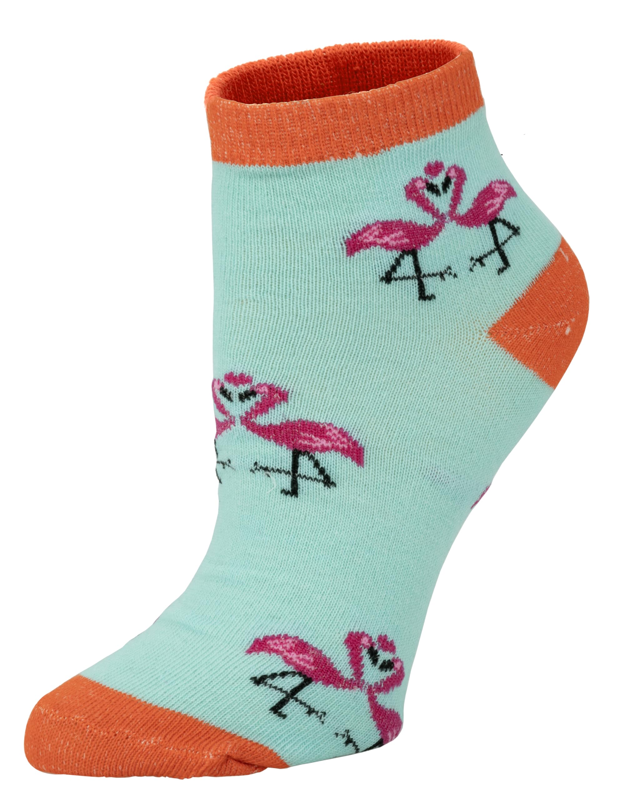 Gelante 12 pares de calcetines tobilleros para mujer, coloridos, cómodos, ligeros, transpirables, atléticos