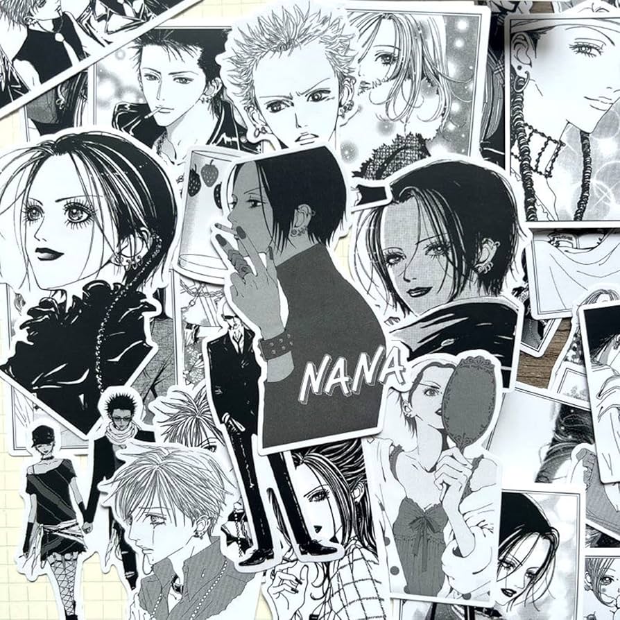 NANA　1stILLUSTRATIONS　ステッカー、フライヤー付き Amazon.co.jp: ステッカー フライヤー付き NANA イラスト集 矢沢