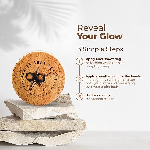 Miniatura 6 de Karité Baume à Lèvres Bálsamo labial nutritivo – Hidratante labial intenso para labios secos, manteca de karité, mezcla de aceite de jojoba orgánica