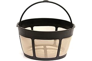 Breville Filter Basket - THE ORIGINAL GOLDTONE BRAND Reusable Basket-style 10-12 Cup...