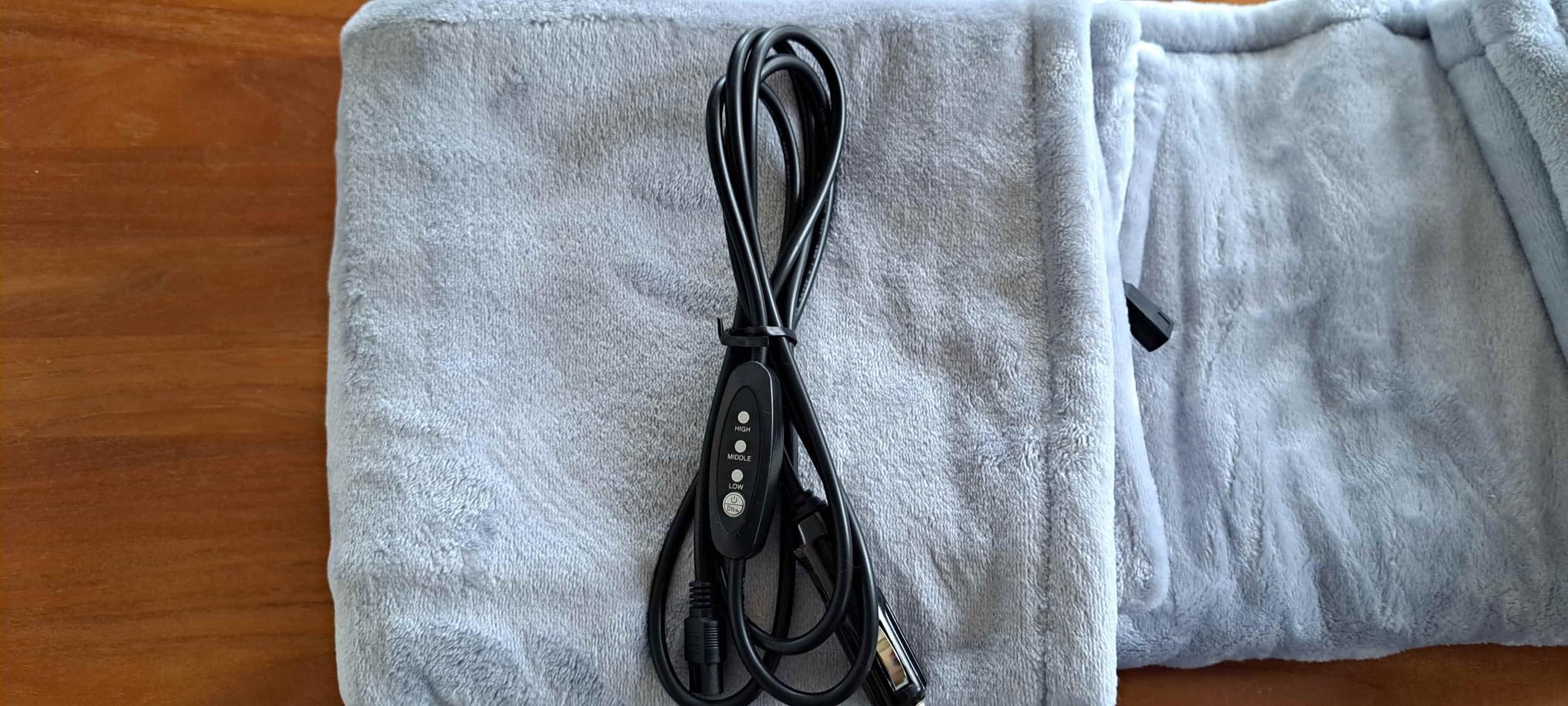 Amazon.com: IBITION 12V Heated Blanket for car,Machine Washable Car ...