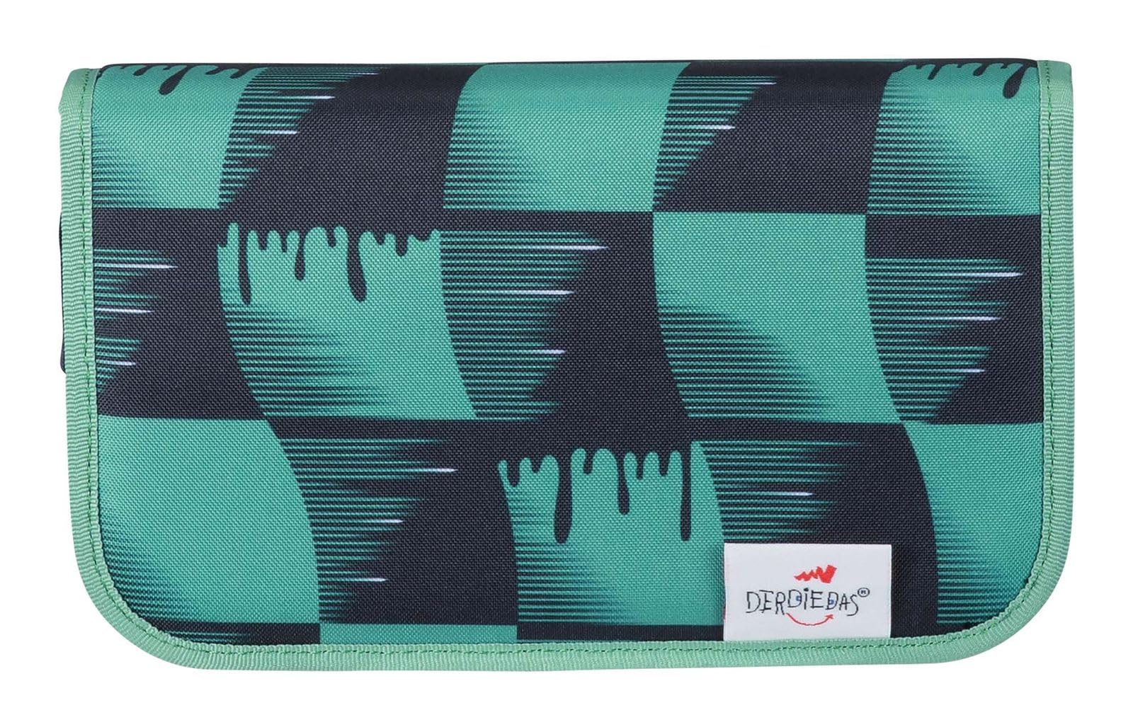 DerDieDas Mochila Escolar ErgoFlex Tiny Superflash Set 6 -Piezas Super Truck Verde
