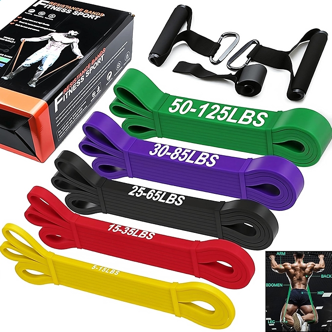 阻力拉力带，适用于力量训练的健身带