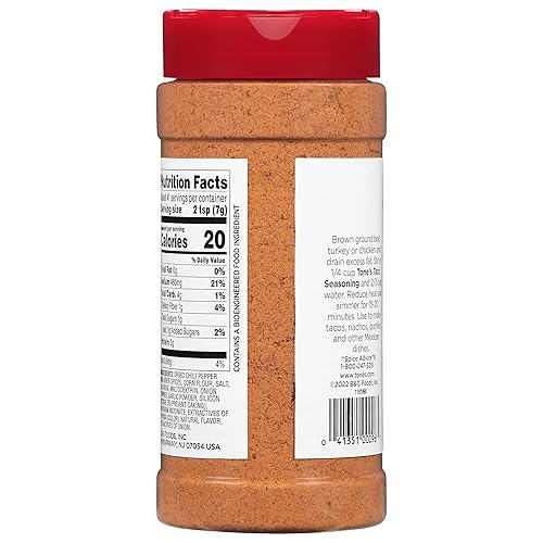 Miniatura 3 de Tone's Mezcla de condimentos para tacos, coctelera de 10 onzas