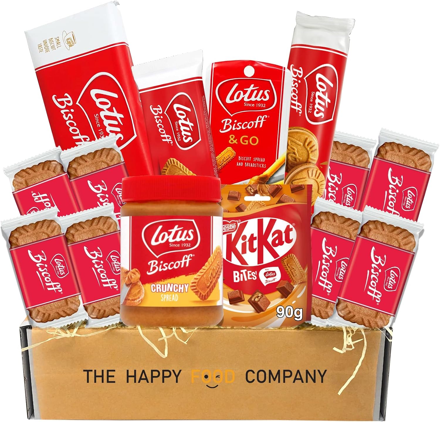 Lotus Biscoff Hamper Gift Box Lotus Biscoff Kitkat Biscoff Gift Crunchy For Him or Her