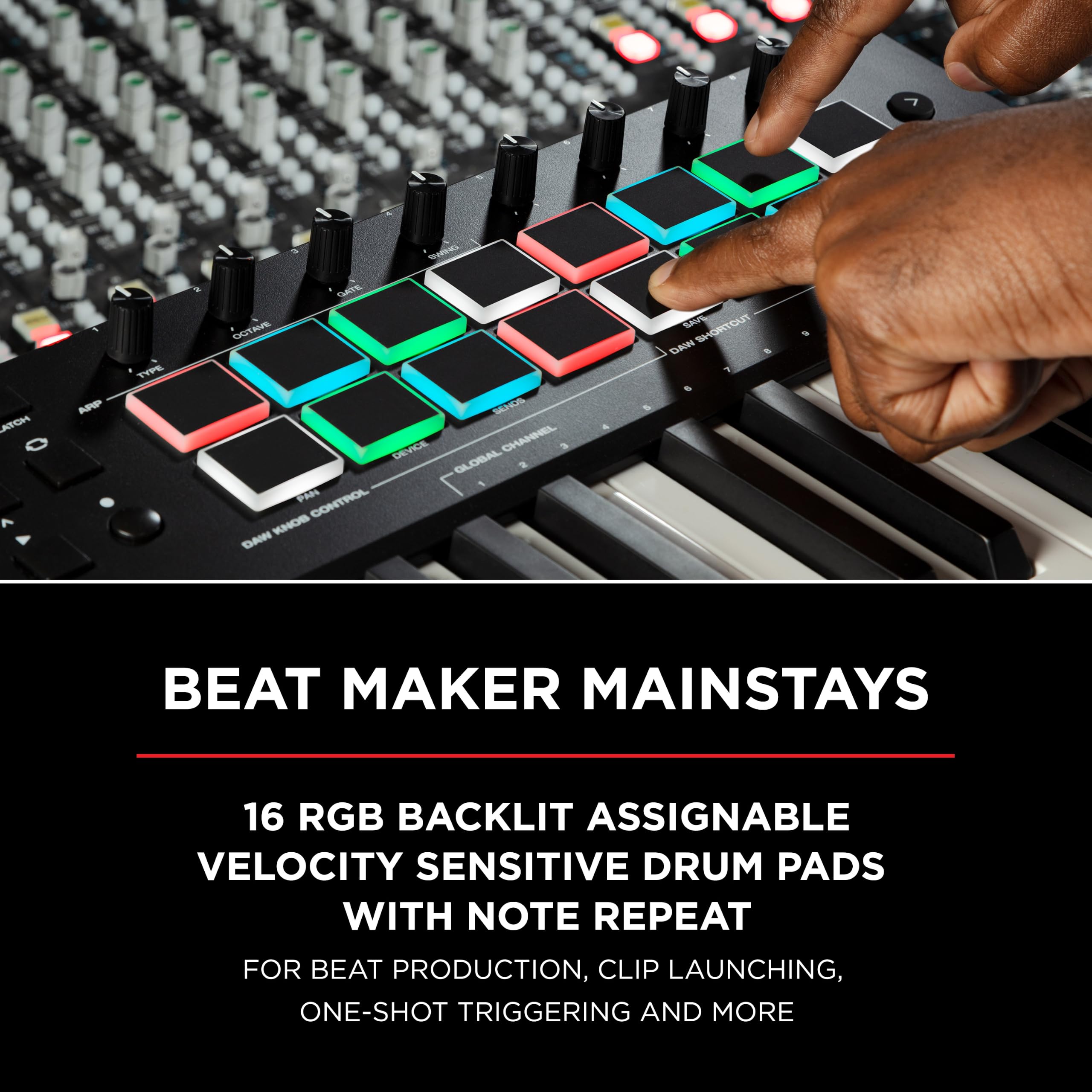 M-AUDIO Oxygen Pro 49 - 49 Key USB MIDI Keyboard Controller With