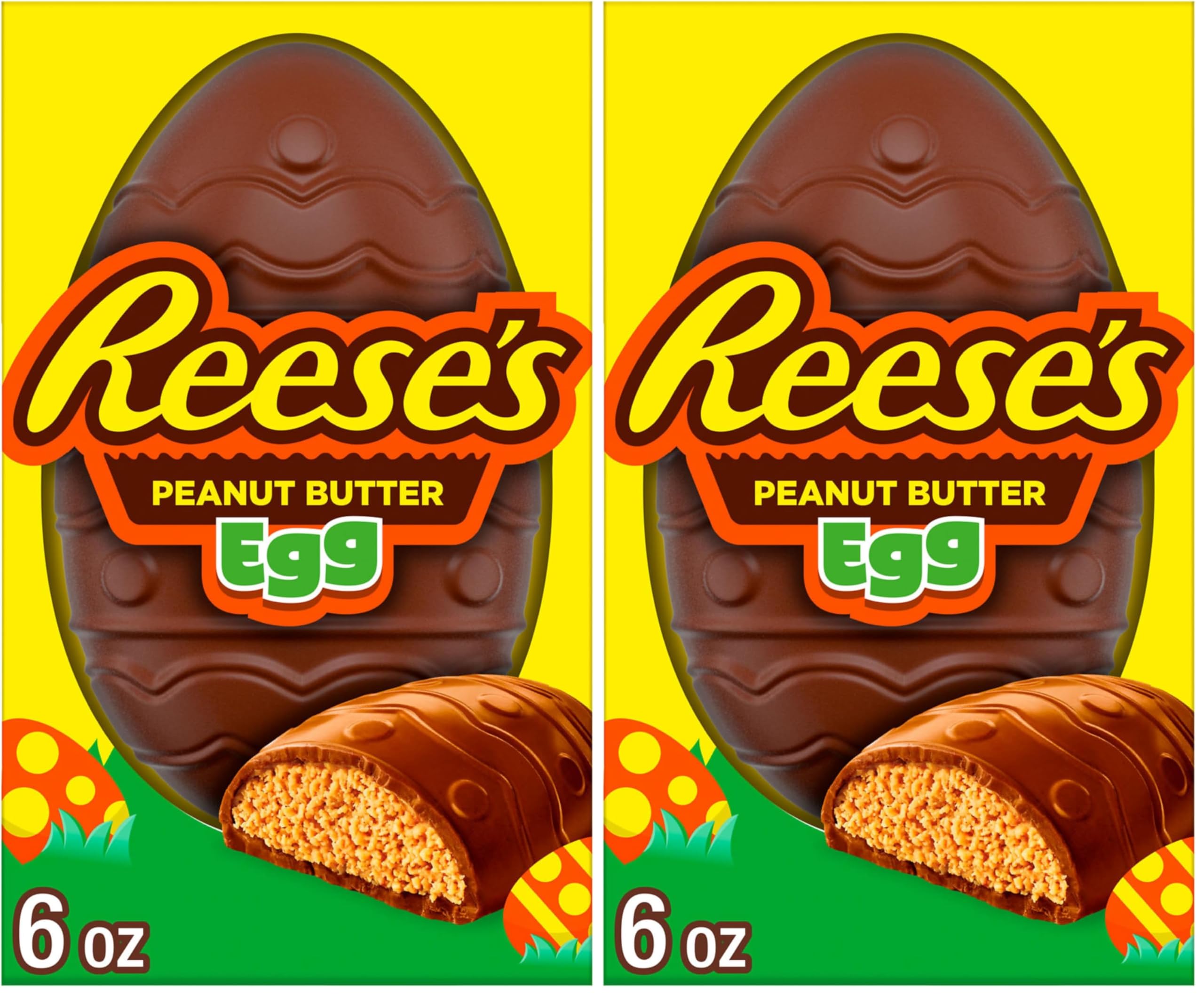 Reese's 6 oz (Pack of 2) / brown / Peanut Butter Candy & Chocolate Bars
