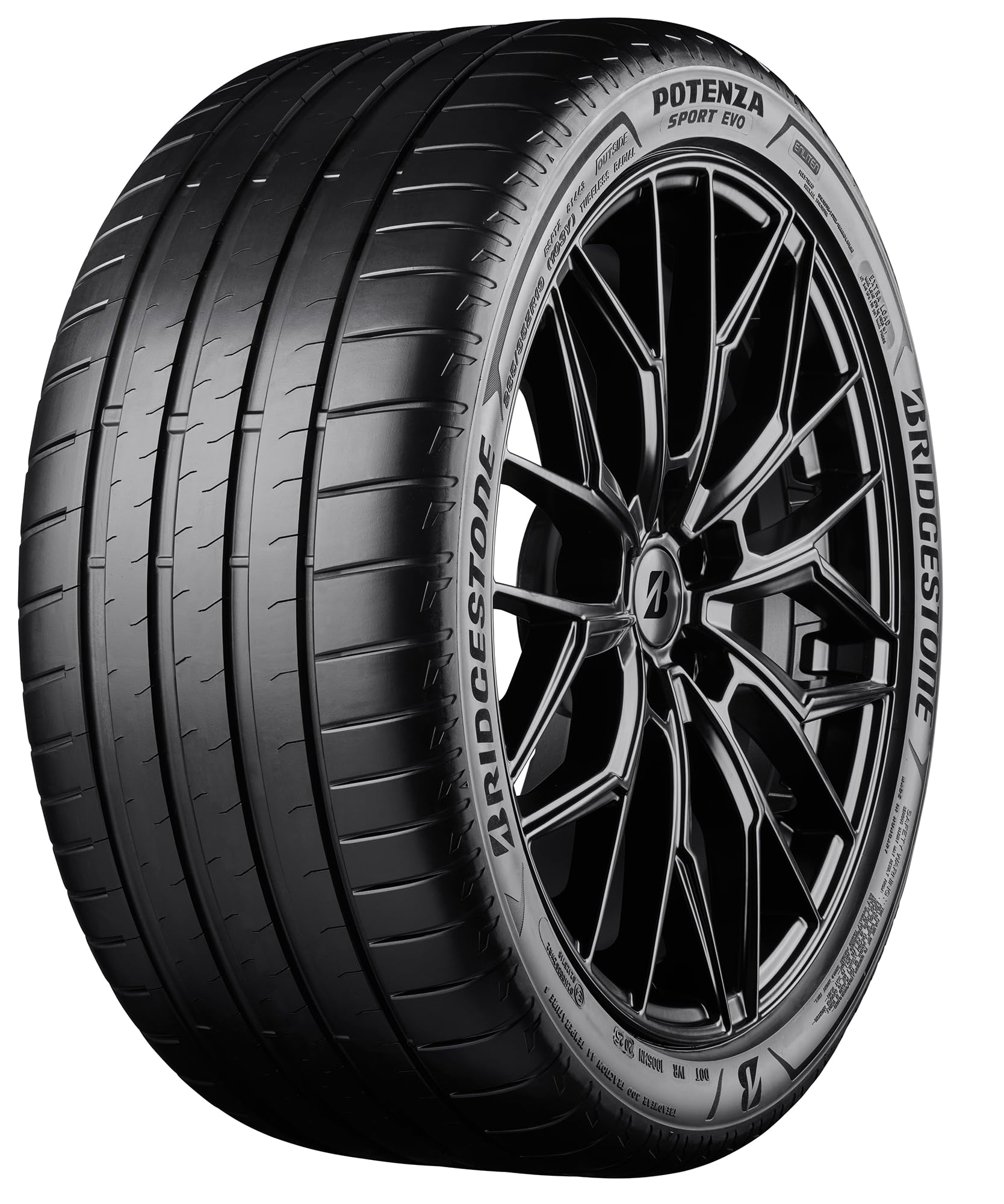 Bridgestone POTENZA SPORT EVO - 245/45 ZR18 100Y XL - A/B/72 - Neumático Verano (TURISMO / 4X4 / SUV)