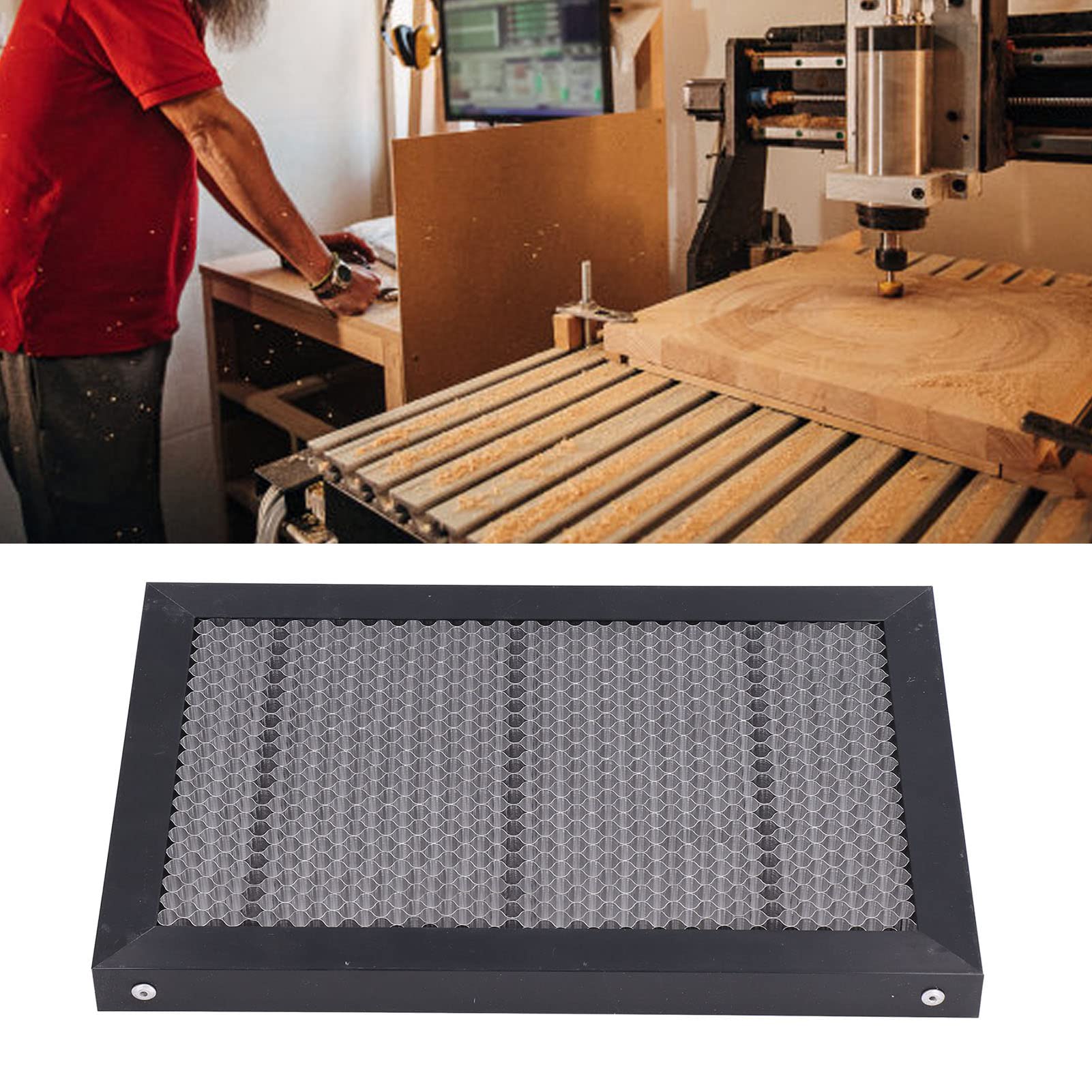Amazon.co.jp: 300x200x22mmハニカム作業テーブル、レーザー切断