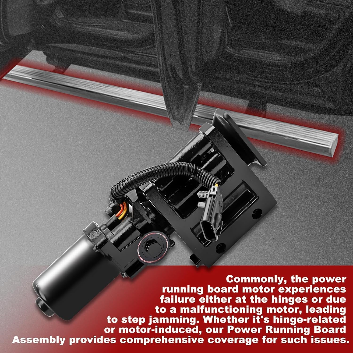 Right Passenger Side Power Running Board Motor Compatible with Ford F250 2017-2020, Replaces OE Number: HC3Z16A506D