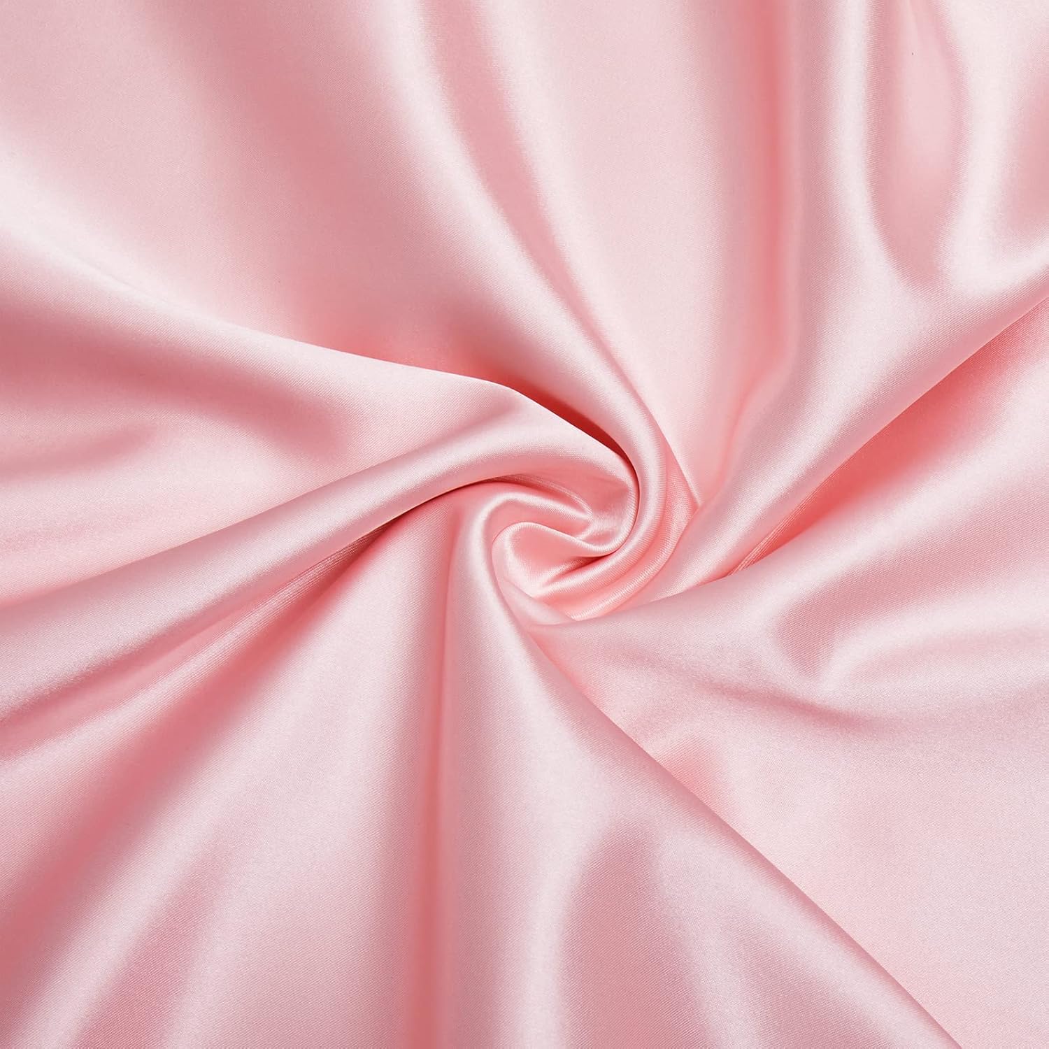 VACVELT 4pcs Extra Deep Pocket Satin Sheets Full Size Bed Set, Pink Satin Sheet Set Fit 18-24 Inch Deep Pocket Mattress, Silky & Luxury Satin Bedding Set Soft & Ultra Deep Fitted Sheet Set