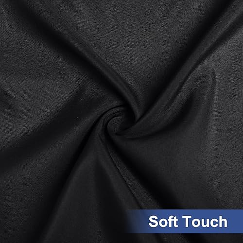 Miniatura 2 de homing Paquete de 2 manteles rectangulares, de poliéster, impermeable, elástico, ajustable, se adapta a mesas plegables de 8 pies, protector de mesa