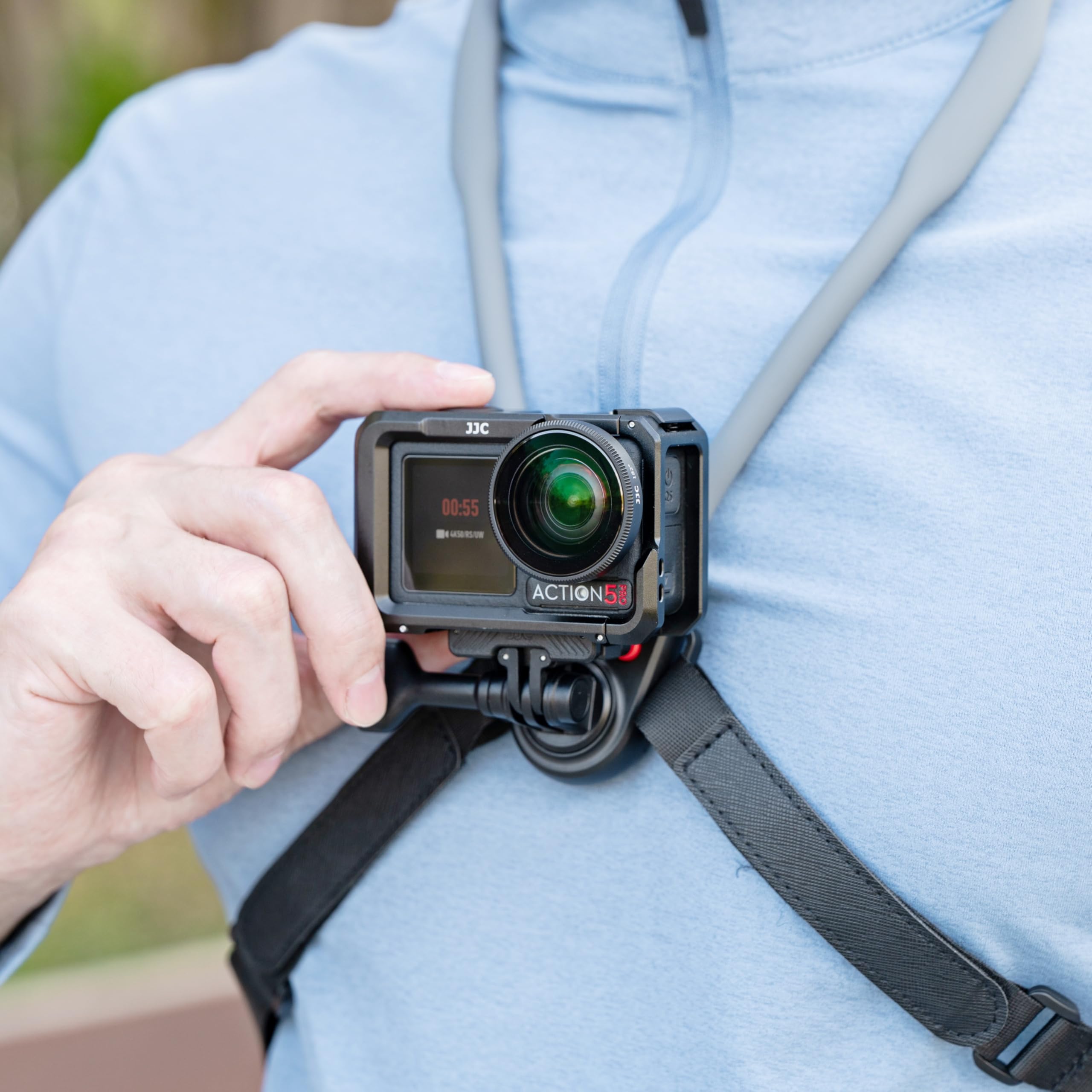Osmo Action 5 Pro 4 Objectif grand angle pour DJI Osmo Action 5 Pro/4 avec boîte de filtration, objectif grand angle FOV 182°, verre optique HD multicouche avec cadre en aluminium