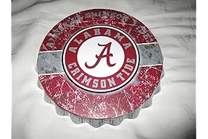 FOCO Alabama Crimson Tide NCAA Bottle Cap Wall Sign