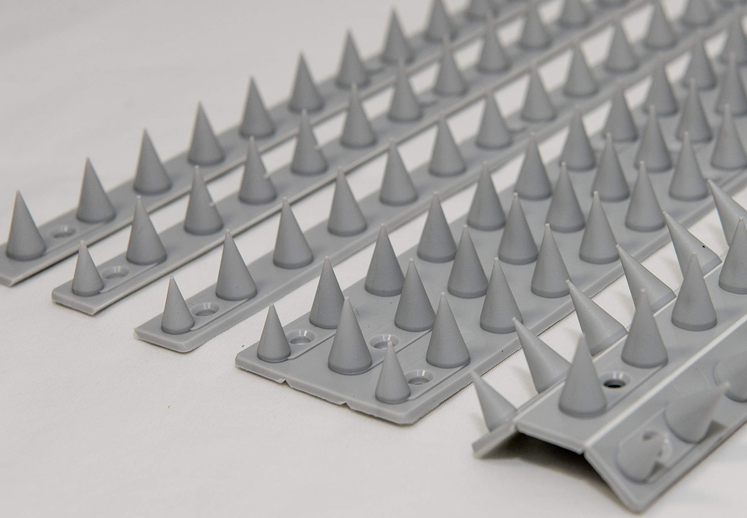 Fence Wall Spikes Pack of 10 (4.5M to 13.5M) LIGHT GREY Amazon.co