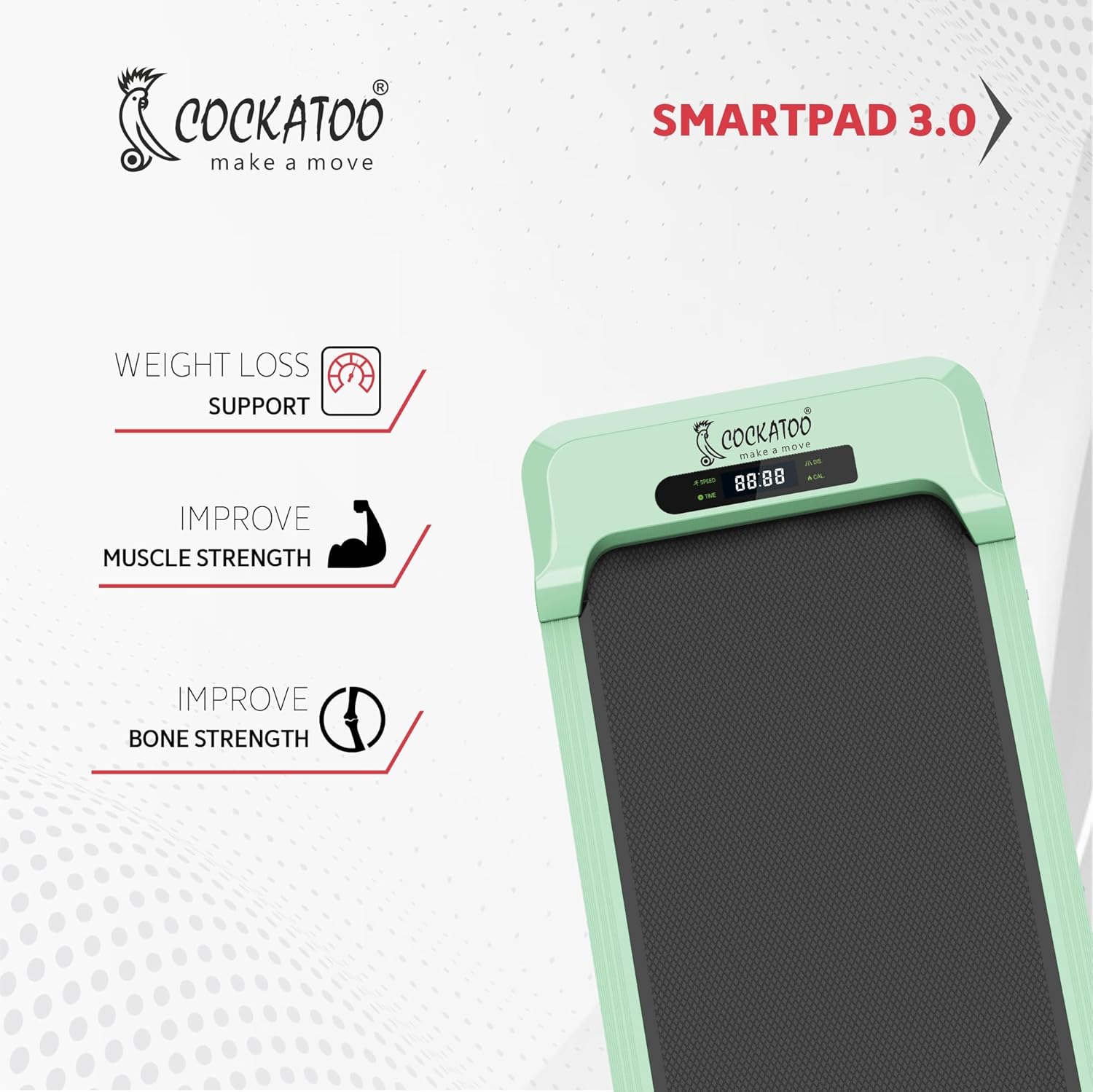 Buy Now Cockatoo Smartpad 3.0 (3Hp Peak) Walking Pad For Home, Remot... 7 Buy Now Cockatoo Smartpad 3.0 (3Hp Peak) Walking Pad For Home, Remot...