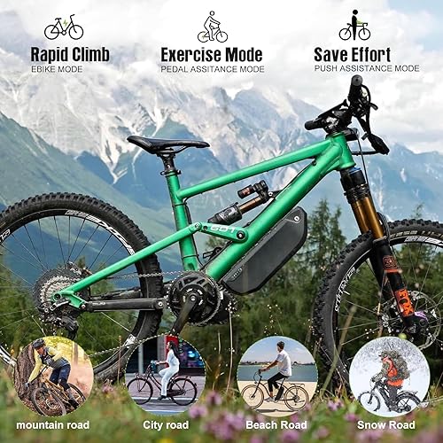 Miniatura 7 de Motor Bafang BBS02B para bicicleta, 48 voltios, 750 vatios, kit para bicicleta eléctrica, con pantalla LCD, para soporte inferior de 2.68-3.94