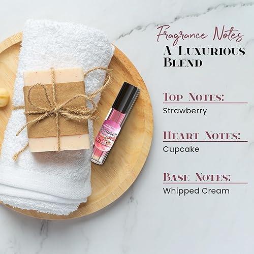 Miniatura 5 de MOBETTER FRAGRANCE OILS - Aceite corporal con fragancia de perfume de pastel de fresa (Strawberry Pound Cake)