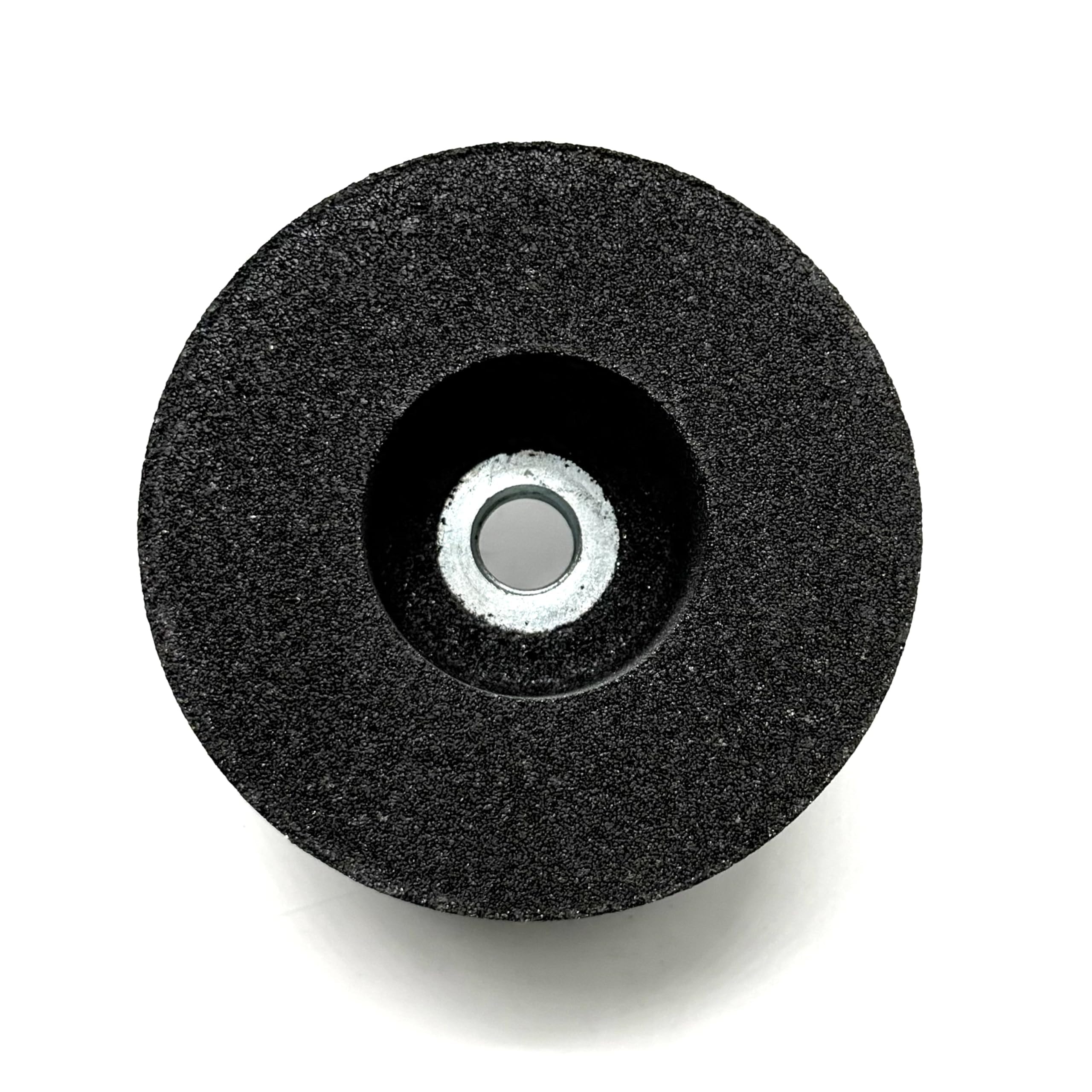 Piedra de afilar verde con rosca para moler granito 4 x 2 x 5/8-11 (1 pieza) (grano 180)