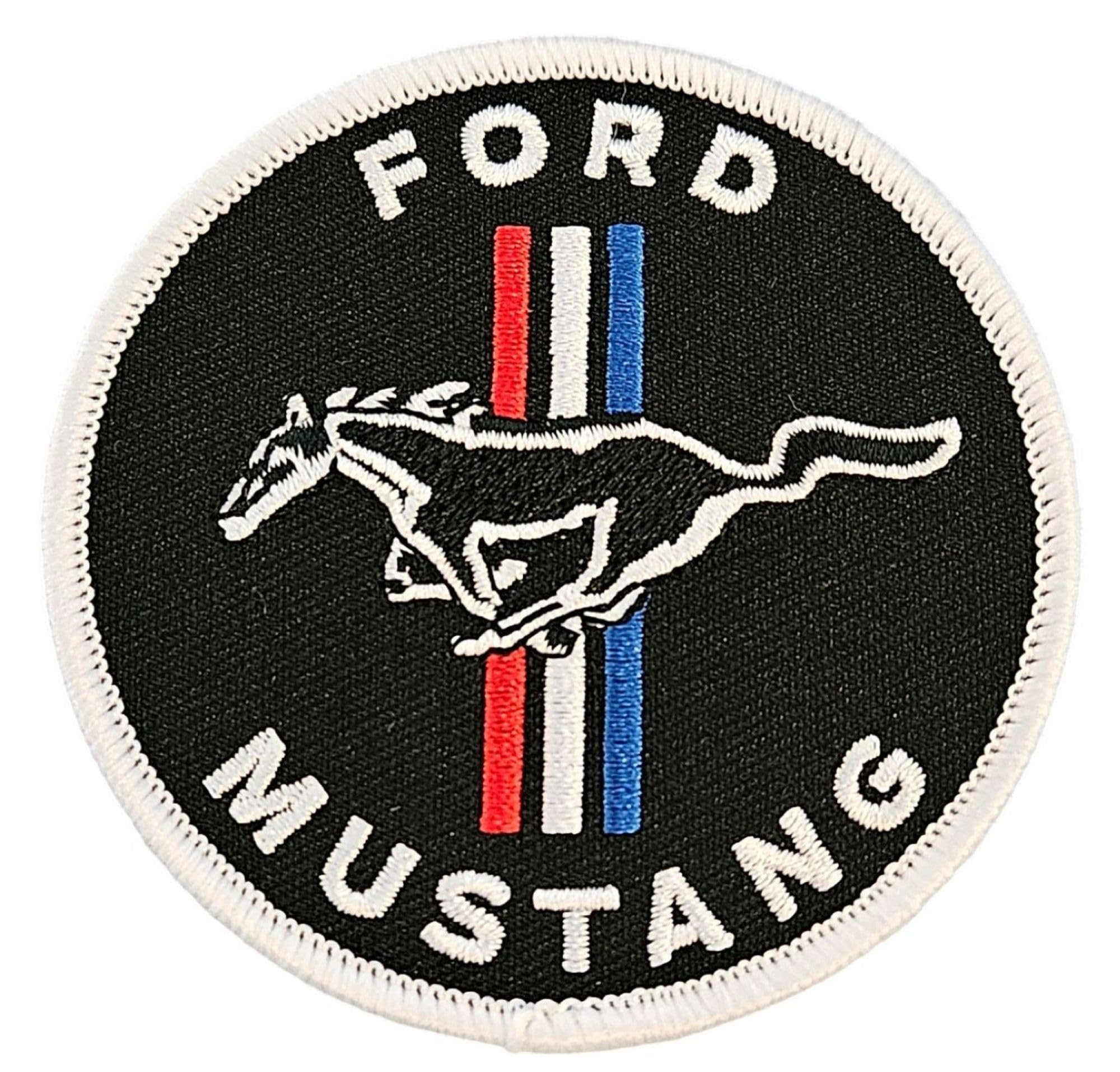 Amazon.com: Ford Mustang Logo Circle Embroidered Patch 3 inch 