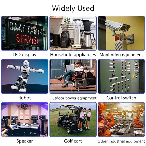 Miniatura 8 de LeMotech Convertidor DC de 24 V a 12 V, 30 A, 360 W, reductor de voltaje, transformador impermeable IP68 para carrito de golf, camión, barco,