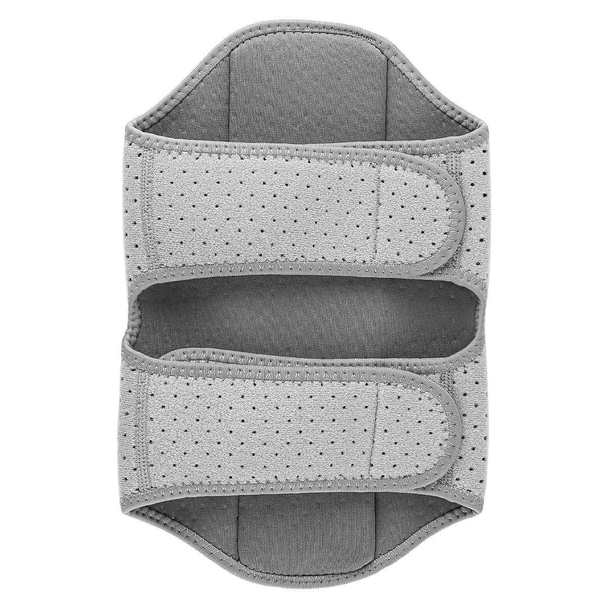 Genouillères Jambières Protection du genou Booster Coussin stabilisateur respirant pour randonneurs (gris)
