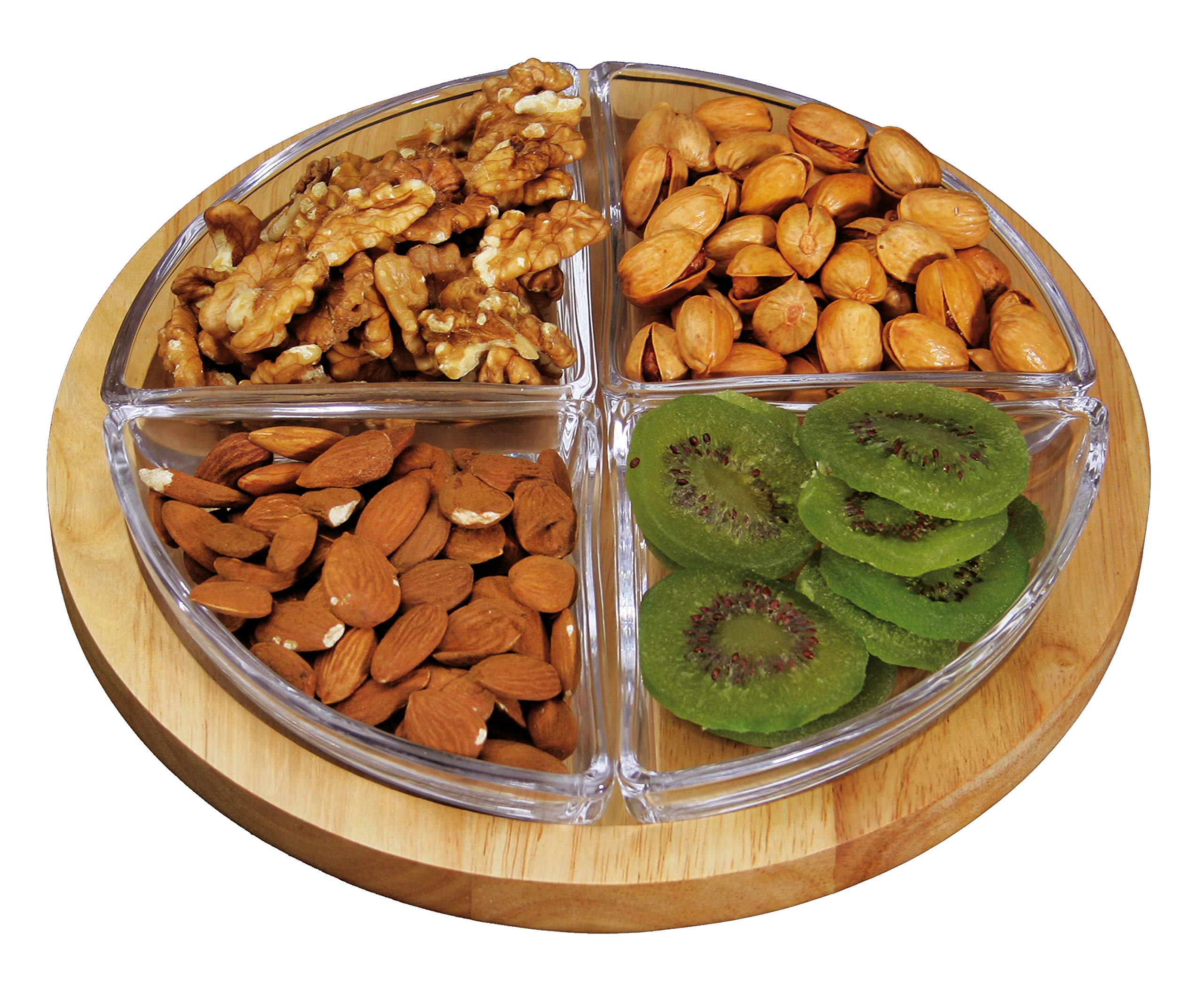 BilliWooden Chip & Dip 4 Sections Gw-311