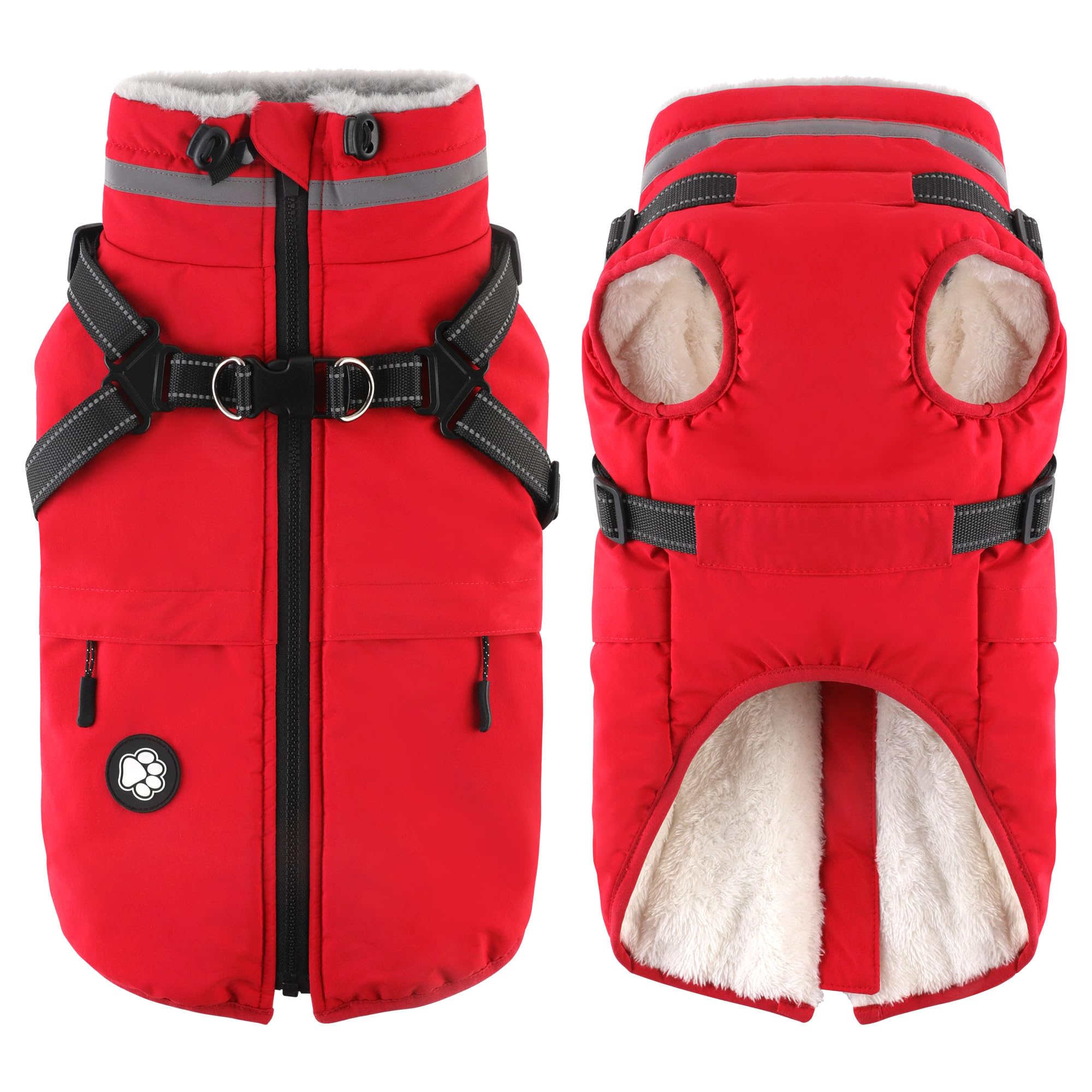 Dogcheer Dog Coat with Harness