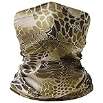 BASSDASH UPF 50+ UV Sun Protection Neck Gaiter Fishing Mask Hunting Kayaking Hiking Cycling Ski Sports