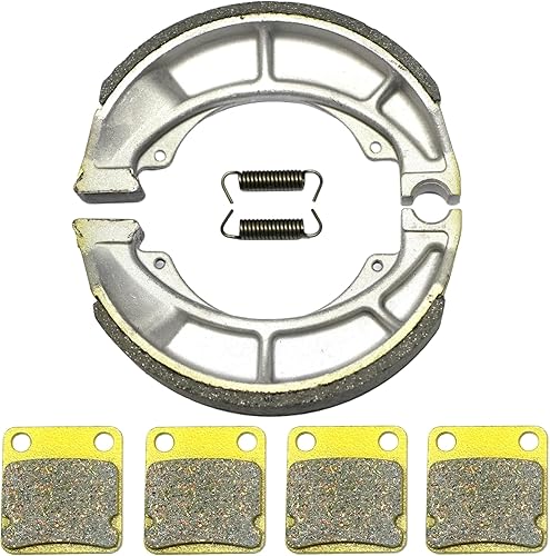 Miniatura 2 de Pastillas de freno delanteros y traseros, tambor para Suzuki LT-F250 LTF250 Ozark 250 2002 2003 2004 2005 2006 2007 2008 2009 2010 2011 2012 2013
