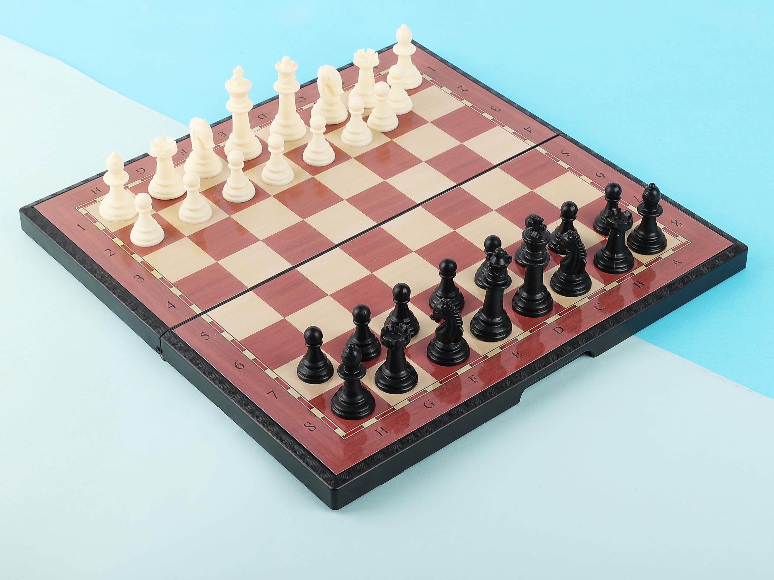 Chocozone 30cm Magnetic Chess Board Game Foldable Chess with Magnetic Pawns Portable Chess Board Set for Adults Board Games for Kids Toys for 6 Years Old (12 Inch) (B0DFVGGML9) Amazon Price History, Amazon Price Tracker