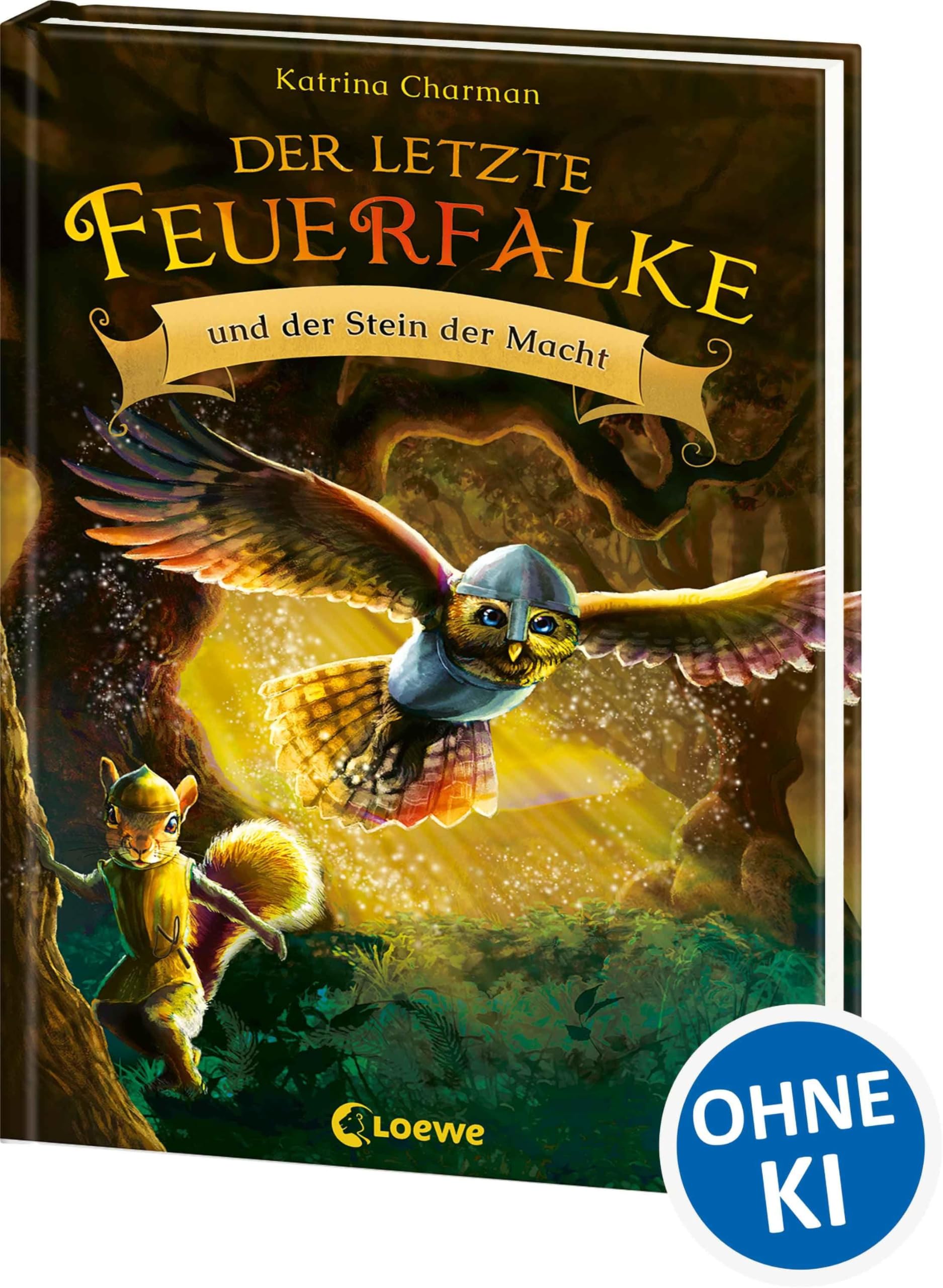 Der letzte Feuerfalke und der Stein der Macht (Band 1): Spannendes Erstlesebuch für Jungen und Mädchen ab 7 Jahre