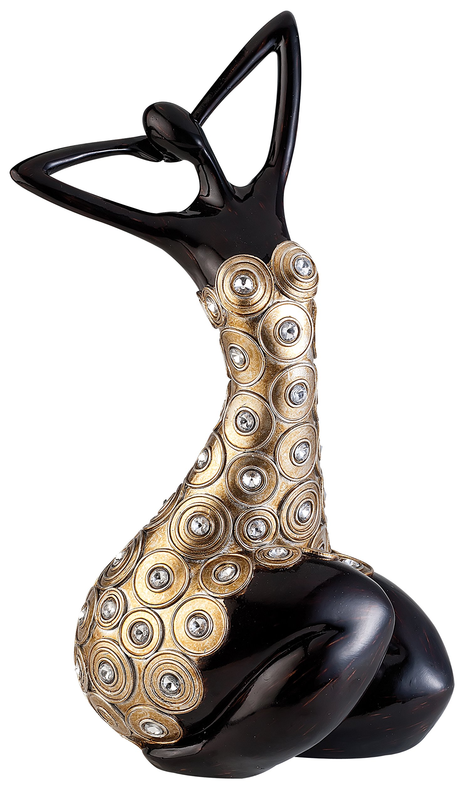 OK LightingGold Stars Max Decorative Piece, 14.0"