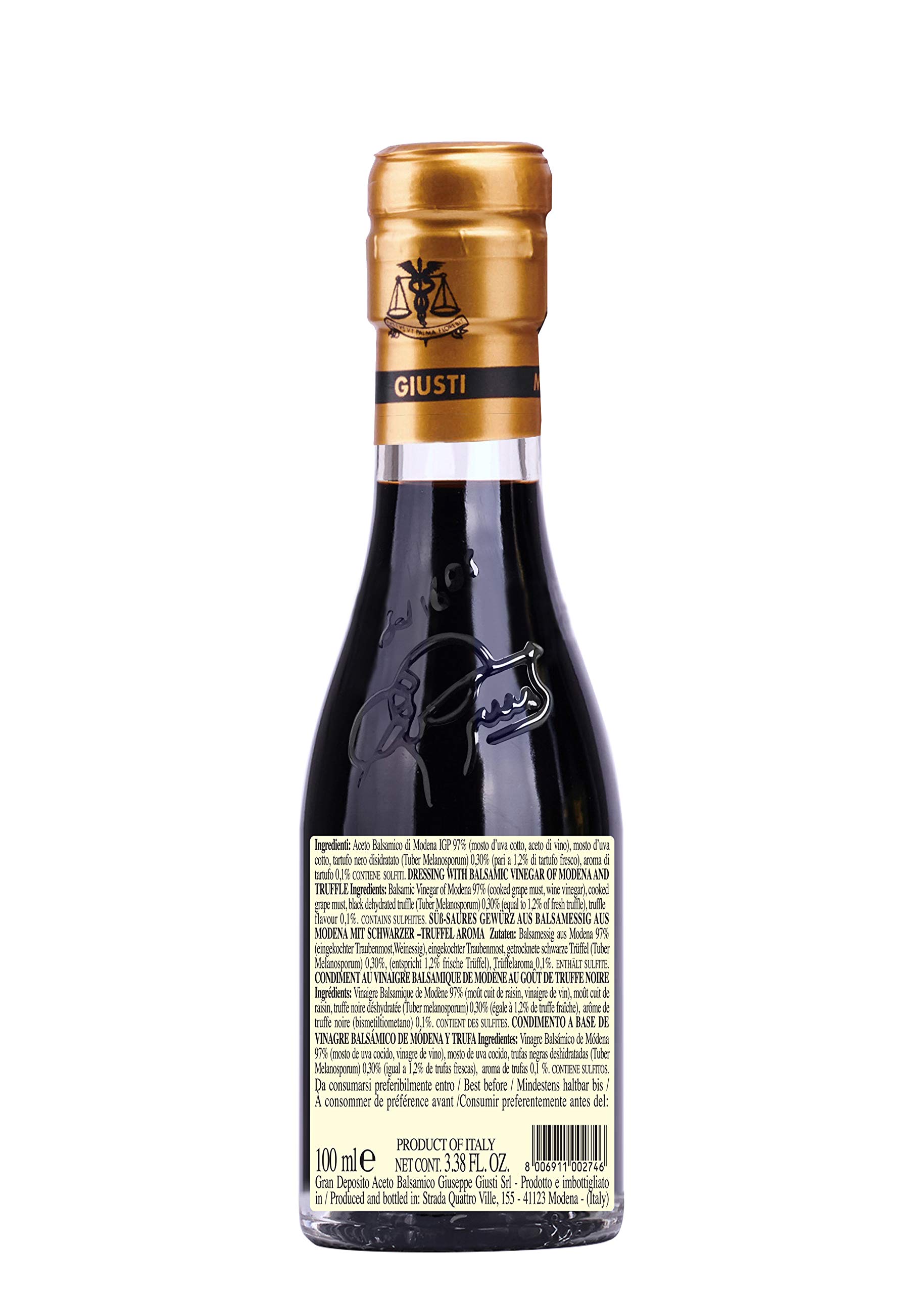 Giusti - Tris Balsamico mit Trüffel, Feige, Himbeere (3 x 100 ml)