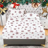 Vista 11 de YIYEA Sábana Bajera con Funda de Almohada, Sábana Bajera Ajustada de Microfibra Cepillada Doble Premium, Bolsillo Profundo de 40.6 cm, Ultra Suave