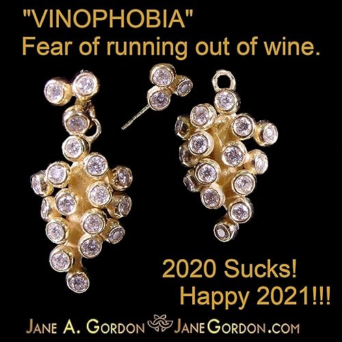 Miniatura 8 de Grapes Tipped Pearl Lariat in Diamonds, Any Karat Gold, Sterling Silver or Any Metal & Stone or CZ, Cubin Zirconia- Grapes and Wine: The Good Life.