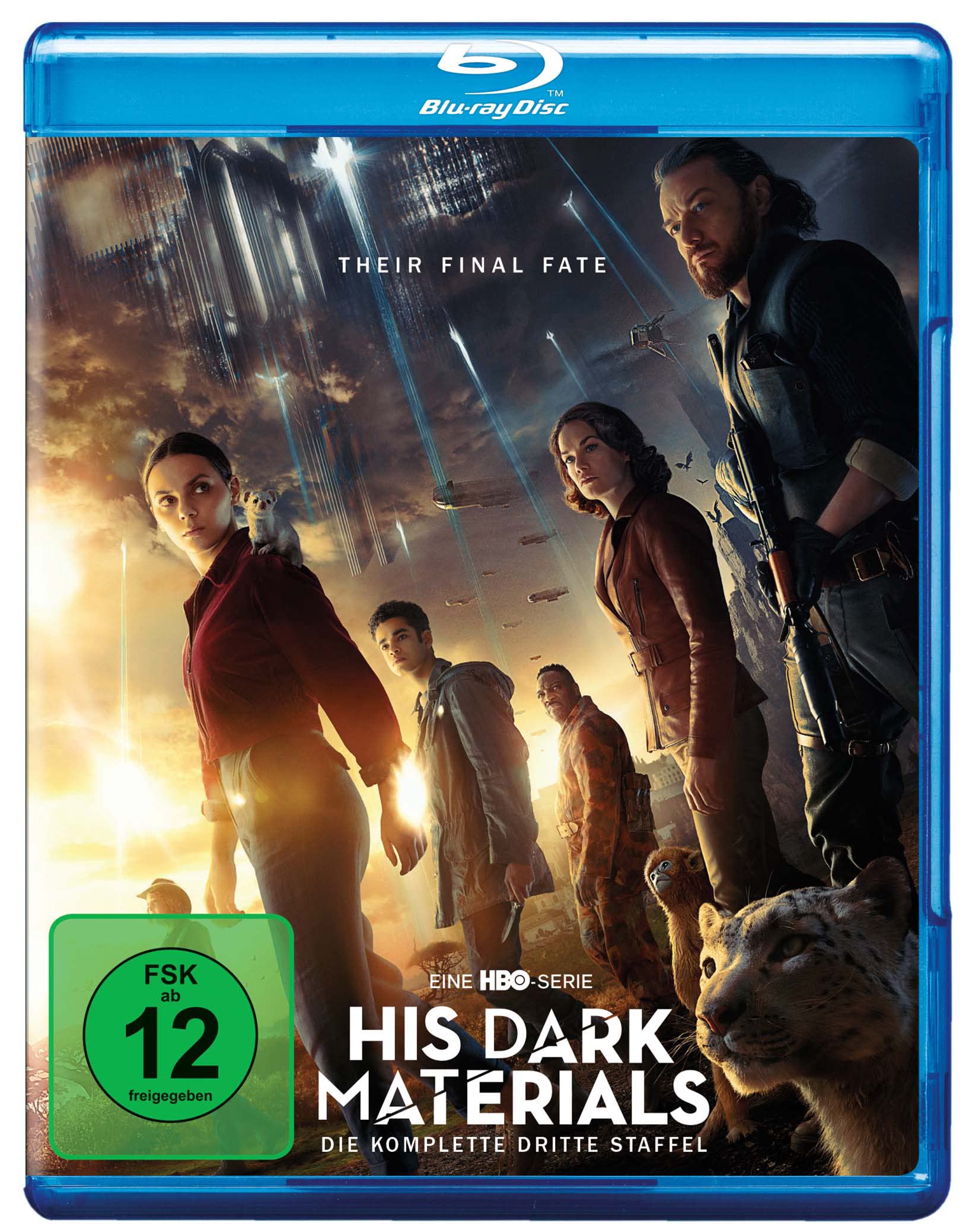 His Dark Materials temporada 3 en Blu-ray, formato físico de la serie fantástica completa