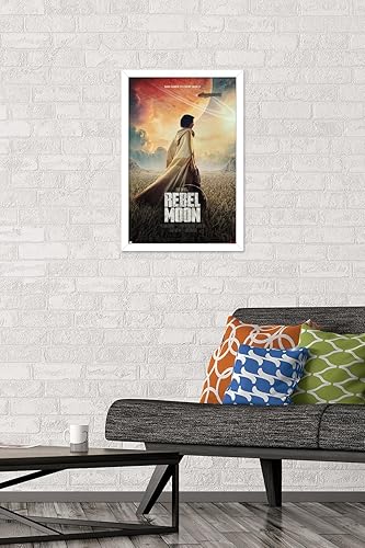 Miniatura 2 de Trends International Netflix Rebel Moon Part One - A Child Of Fire - Póster de Kora Teaser de una hoja, 14.72 x 22.37 pulgadas, versión enmarcada en